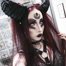 Cool Horns Demon Costume Halloween Costumes Makeup Monster Makeup Demon Costume