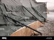 Forward operating base shank tent hi-res stock photography and ...