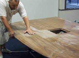 The square design of the leg goes well with almost any table. Table Refurb 1 Blueline Office Furniture