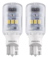 2pcs Philips 921 Led 6000k Super Bright White T16 Back Up Reverse Light Bulb For Sale Online Ebay