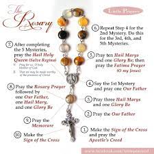 (rel) → rosario to say or recite the rosary → dire or recitare il rosario. Pin On Rosary By Little Prayers