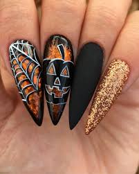 Halloween Halloween Nail Designs Black Nails Halloween Nails