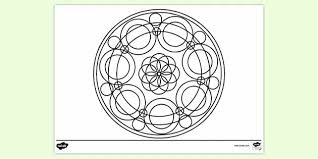 Thank you for visiting today, enjoy this coloring page! Kaleidoscope Colouring Page Colouring Sheets