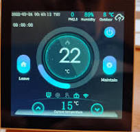 ME160H Tuya Smart WIFI LCD Colour Thermostat for Electric ...