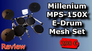 Bateria Electronica Milleniun Msp 150 Review Espanol By Chicho Reviews