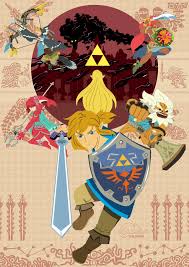 Legend Of Zelda Breath Of The Wild Art By Nalshira Draws Link Princess Zelda The Champions Reva Legend Of Zelda Breath Of The Wild Legend Of Zelda Breath