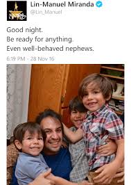 Pin By Kathleen Hess On Lin S Tweets Lin Manuel Miranda Hamilton Lin Manuel Miranda Lin Manuel
