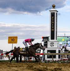 Watch rombauer win with a dramatic, last. Rombauer Wins The 2021 Preakness Surging Past Medina Spirit The New York Times