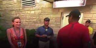 Koepka, 28, and girlfriend jena sims jetted off for a. Tiger Woods Hugged Brooks Koepka S Girlfriend Jena Sims And Left No Doubt That He S Back Sports Gossip