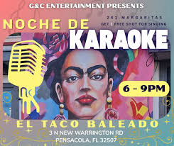 Visit El Taco Baleado every Friday for Karaoke Night! 🎤😁 It's the perfect  opportunity to unwind from your week and enjoy some down time indulging in  delicious food and drink specials all