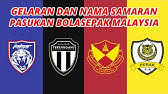 We have 379 free bola sepak malaysia vector logos, logo templates and icons. Logo Baru Kelab Bolasepak Malaysia Liga Malaysia 2021 Youtube