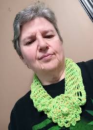 Finished a cat stitch scarf as a gift.