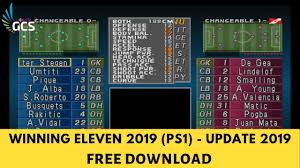 Download Winning Eleven 2019 Ps1 2002 Patch Ps1 Download Eleventh