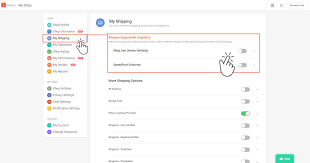 Just click the sell button or camera icon and you're halfway there! How Do I Enable Shopee Supported Logistics Shopee Sg Seller Education Hub