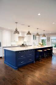 Feature annapolis blue cabinets in your entire kitchen and bathroom space, or accent with an island or lower cabinets. 14 Colorful Kitchen Island Ideas The Turquoise Home