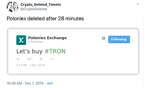 Haris gulzar january 5, at 8: Tron And Poloniex Relationship Scrutinized After Digibyte Delisting Cryptoworld World Club