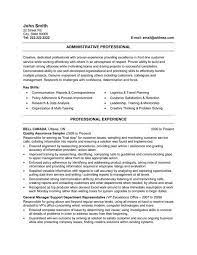 Duties typically described in administrative professional resume samples are overseeing project execution, making sure deadlines are met, optimizing work flow, applying procedures and managing phones, appointments and visitors. A Resume Template For An Administrative Professional You Can Dow Resume Template Professional Professional Resume Samples Professional Resume Writing Service