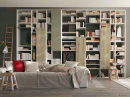 There are 2657 book shelving for sale on etsy, and they. Space Saving Room Furniture Placement Ideas Putting Bookcases And Shelves Behind Sofas And Beds