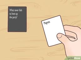 We first created cards against humanity for a new years party with a huge group of awkward friends. 3 Easy Ways To Win Cards Against Humanity Wikihow