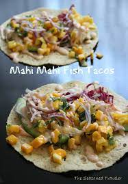 Check spelling or type a new query. Mahi Mahi Fish Tacos With Avocado Mango Salsa Sambal Lime Mayo The Seasoned Traveler