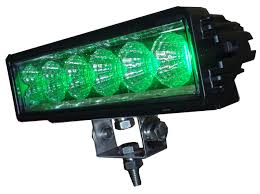 Hog Hunting Green Led Light Bar Model 1