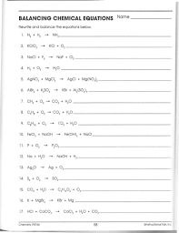 Compilation of the 5 types chemical reactions. 61 Classification Of Chemical Reactions Chemistry Worksheet Key Lynn Swanson Using Pivot Interactives To Teach More Chemistry In Less Time Pivot Interactives Classifications Of Chemical Reactions Worksheets Can Show You
