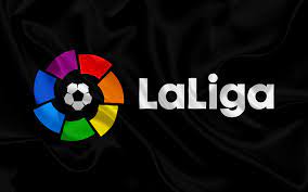 Download Wallpapers La Liga Spain Emblem La Liga Logo Spanish Football Championships Football Besthqwallpapers Com La Liga Live Football Match Soccer Pictures