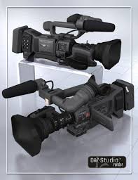 Professional Video Camera In Vendor Age Of Armour 3d Models By Daz 3d Digital Movie Camera Video Camera Movie Camera