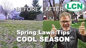 Rake the fertilizer and lime into the upper inch of loose soil. 2020 Spring Lawn Tips Cool Season Tall Fescue Ryegrass Kentucky Bluegrass Nitro Boost Youtube