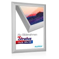 Alu bilderrahmen silber matt und silber glanzend contur alurahmen de. Bilderrahmen Stratus Designer Alurahmen Alutech De