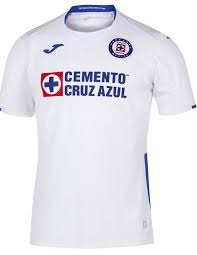 El de visita es en blanco; Jersey Joma Replica Cruz Azul Fc Visitante Para Dama En Liverpool