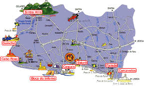 A Map Of Sintra Cascais Natural Park