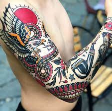 The american tradition tattoo is a yelp advertiser. Traditional Tattoo On Instagram Tattoo By Hyunki Tattooer Tradi Traditional Tattoo Man Traditional Tattoo Sleeve Traditional Tattoo Design