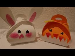 Lade dir den vorlagebogen vom hasen und der schachtel herunter und drucke beide aus. Diy Oster Special Schachtel Osterhase Und Kuken L Basteln Zu Ostern 12 Youtube
