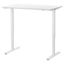 Skarsta Skrivbord Sitt Sta Vit 120x70 Cm Ikea Schreibtischideen Ikea Schreibtisch Schreibtisch