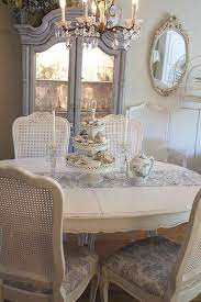 Distressed White French Country French Country Dining Room Decor French Country Dining Room Shabby Chic Dining Room