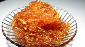 Using a sharp knife or a mandolin, slice the cucumbers thinly and place in a colander. Chhundo Grated Raw Mango Sweet Pickle Recipe Gujarati Recipes In English