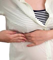 It is known that its smaller end situates in the epigastrium. 8 Tips To Reduce Rib Pain During Pregnancy