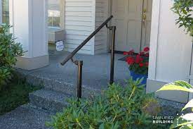 There was almost nothing technically correct about this temporary railing though as an expedient. 14 Exterior Handrail Ideas Simplified Building