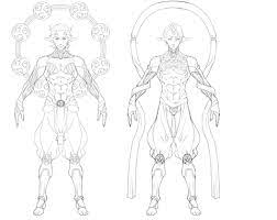 virtualyoutuber用三面図デザイン制作お受けします 講師ダテナオトのお絵描き講座ブログ 三面図 図 デザイン