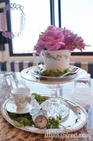 Tea Party Ideas By The Sea Tea Party Centerpieces Tea Party Decorations Tea Party Bridal Shower