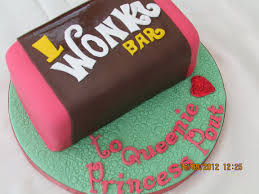 Willie Wonky Chocolate Bar Cake Themed Cakes Chocolate Bar Cakes Vintage Cupcake