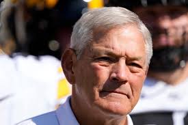 Iowa's Kirk Ferentz passes Woody Hayes and has now coached more wins than  any coach in Big Ten history with 206. Congratulations to the Hawkeye  legend. Photo: AP