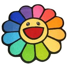 #pharrell #pharrellwilliams #murakami #takashimurakami #perrotin #galerieperrotin #moriartmuseum #morimuseum. Murakami Flower Rug Homeless Penthouse Flower Rug Murakami Flower Murakami