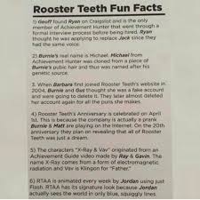 Pin By Tiffany Tenney On Rooster Teeth Rooster Teeth Achievement Hunter Rooster