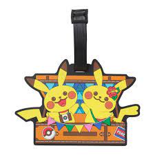 ポケモンたちがかわいくデフォルメされたトラベルグッズが ポケモンセンターに登場 思わず旅行に持って行きたくなるグッズばかりだよ ポケモンのグッズといっしょに いろいろなところへお出かけしてね ラバー製のラゲッジタグ トランク柄 ポケモンだいすき