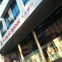 Main street, not wall street. Public Bank Bank In Kuala Lumpur