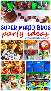 Giant m&m chocolate chip cookies. Super Mario Party Ideas And Free Printables C Mon Get Crafty