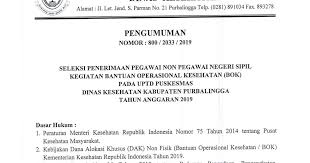 Dimana pada kesempatan yang baik ini, dilansir dari website recruitment.rsuharapanibu.co.id diinformasikan bahwa. Penerimaan Pegawai Non Pns Dinas Kesehatan Kabupaten Purbalingga Rekrutmen Lowongan Kerja Bulan Mei 2021