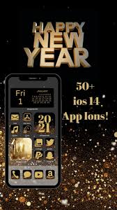 Newest Addition To My Etsy Shop Ios 14 App Icons Pack New Years 2021 Ios 14 App Icon Pack Aesthetic Home Screen Ios 14 Widget Photos Widge Em 2020 Icone De App